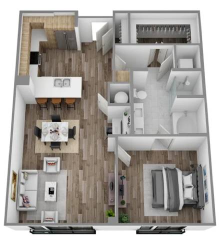 F floor plan