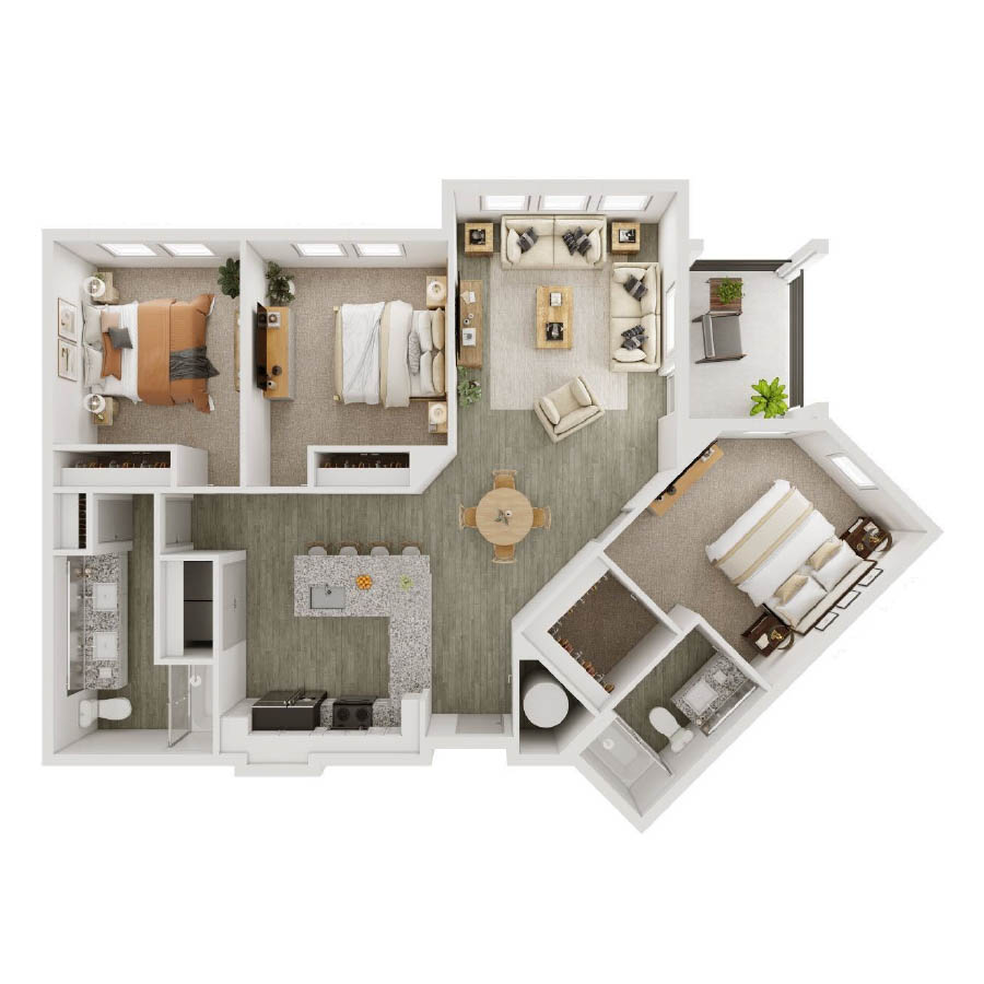 C2 floor plan