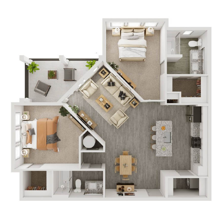 B2 floor plan
