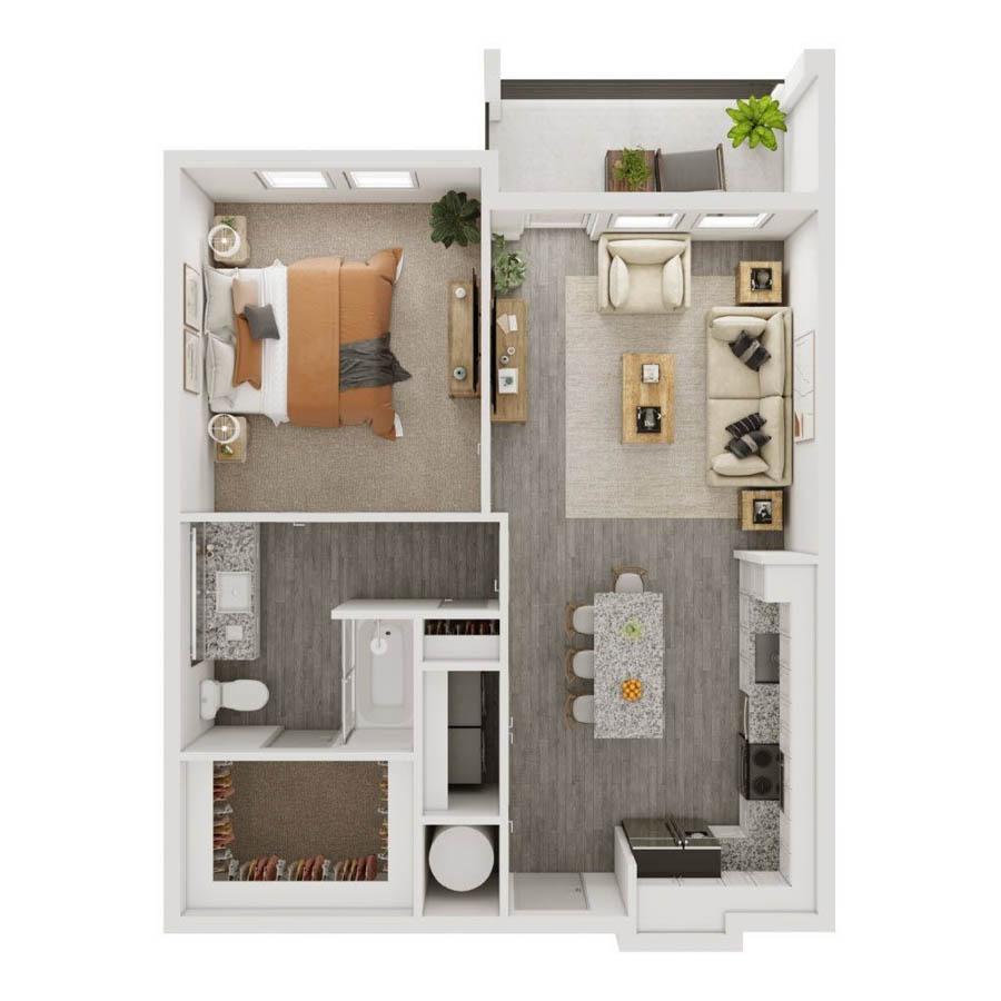 A1 floor plan