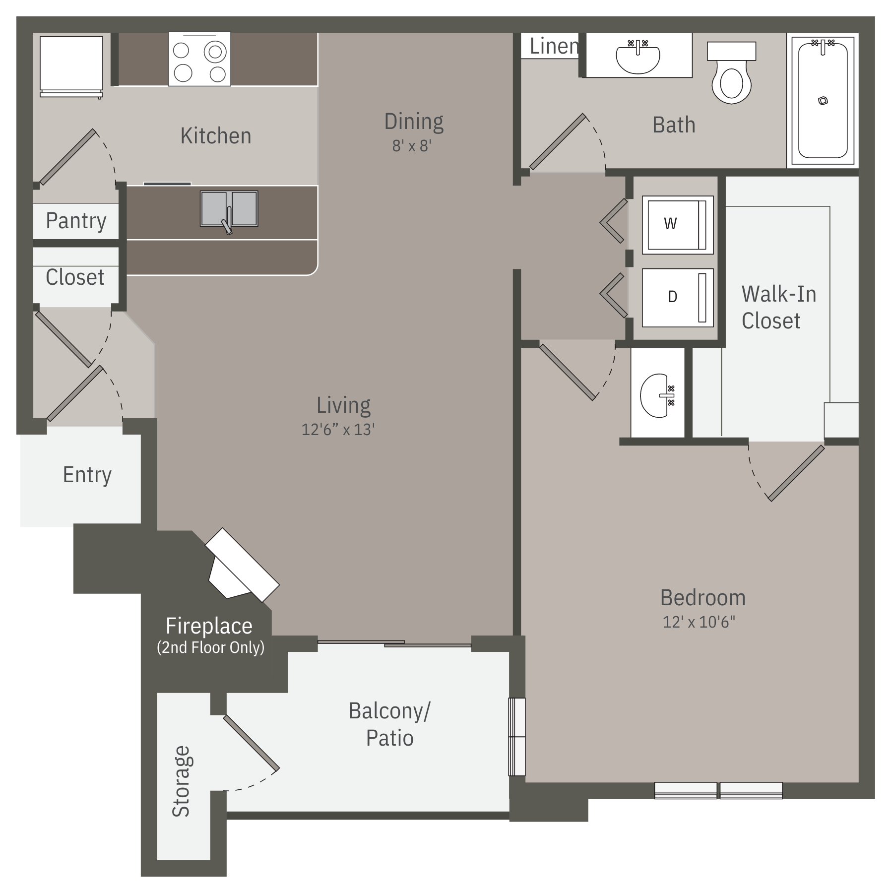A1 floor plan