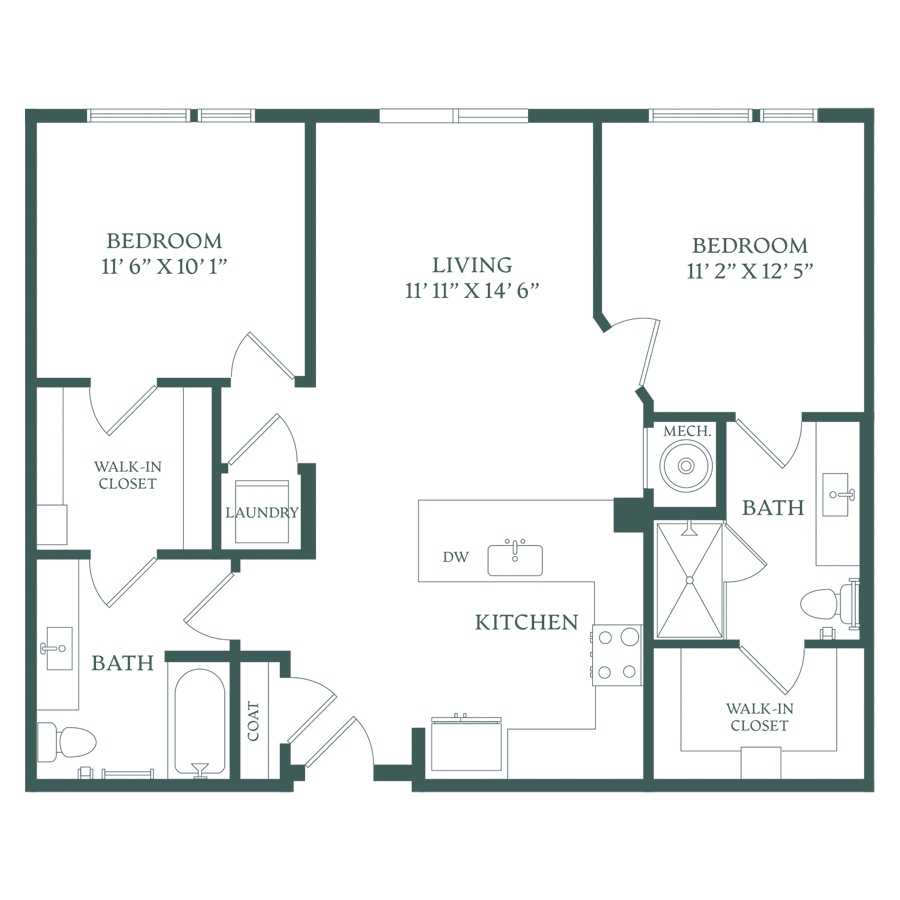 B2P floor plan
