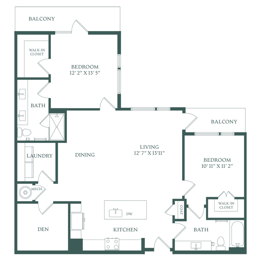 B9D floor plan