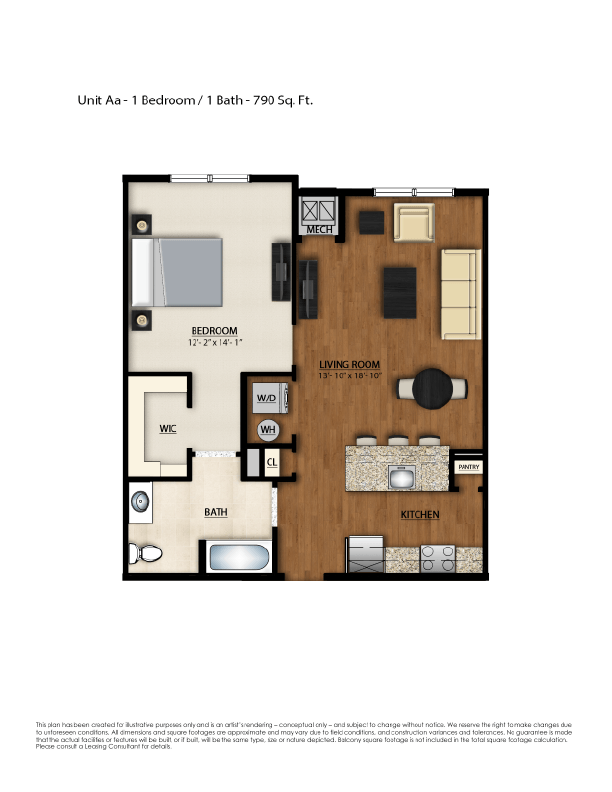 AA floor plan