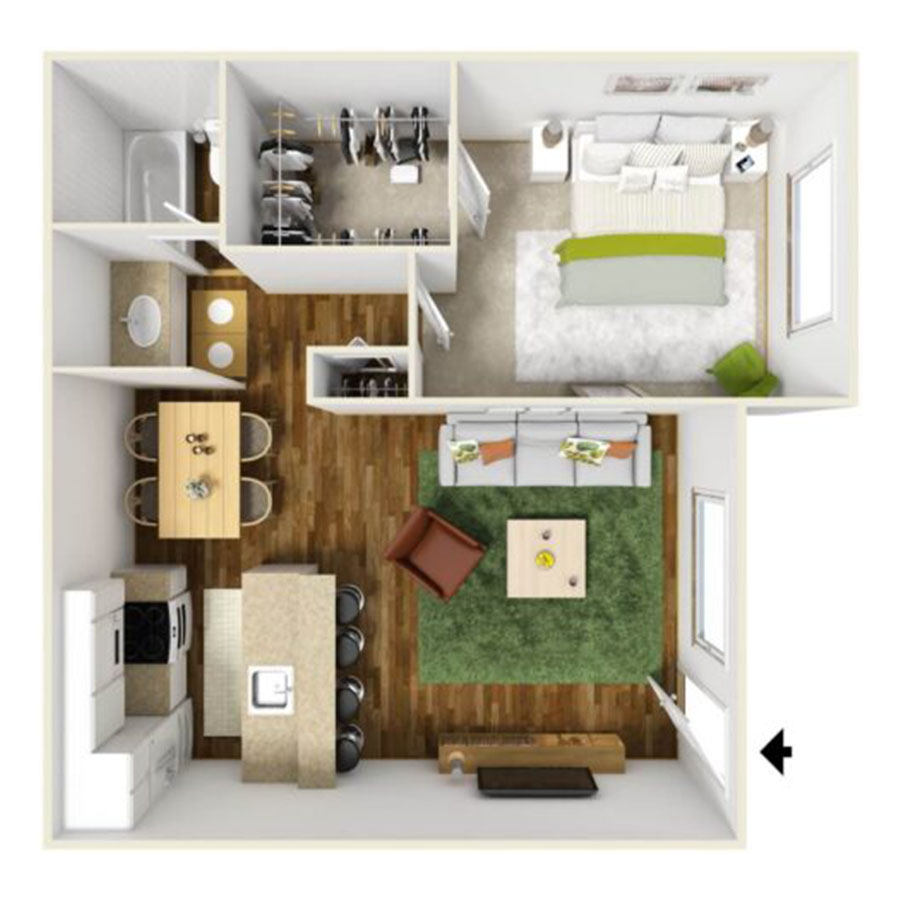 Astoria floor plan