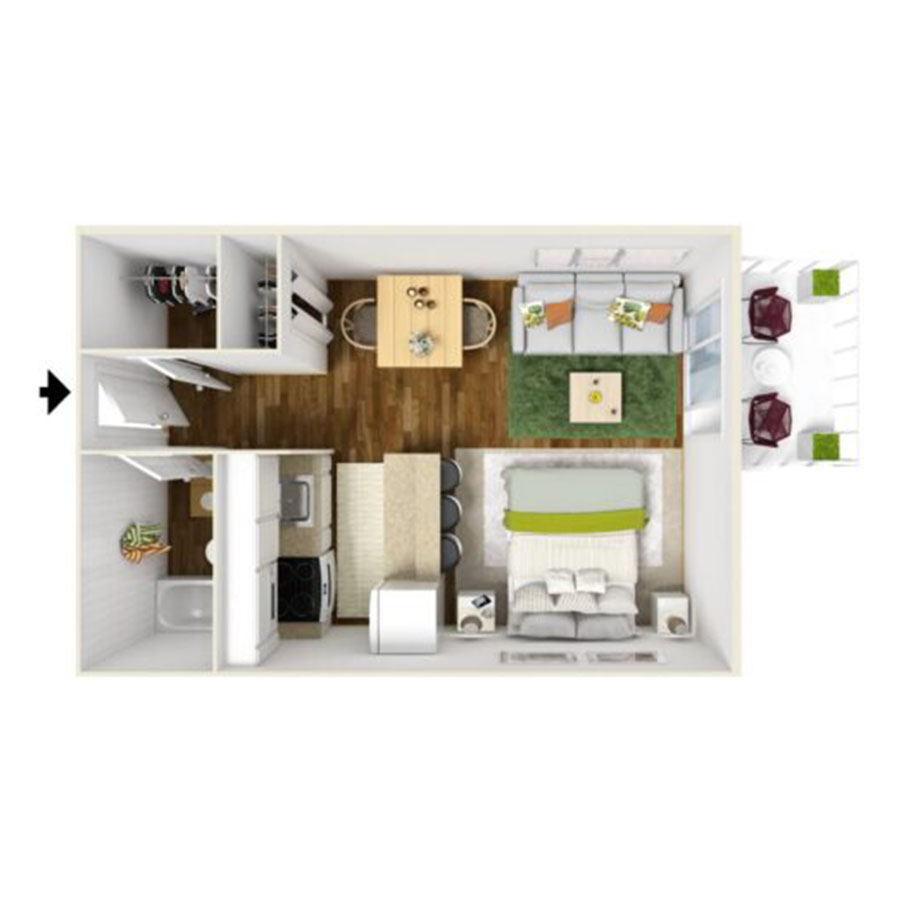 Paseo floor plan