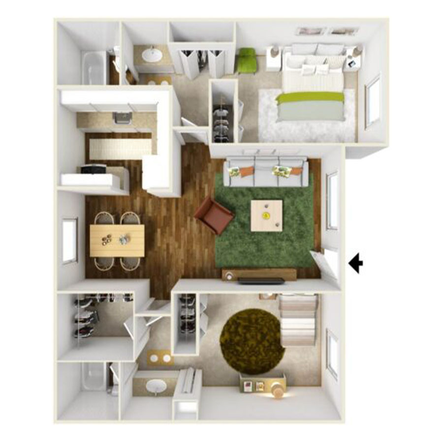 Mackinac floor plan