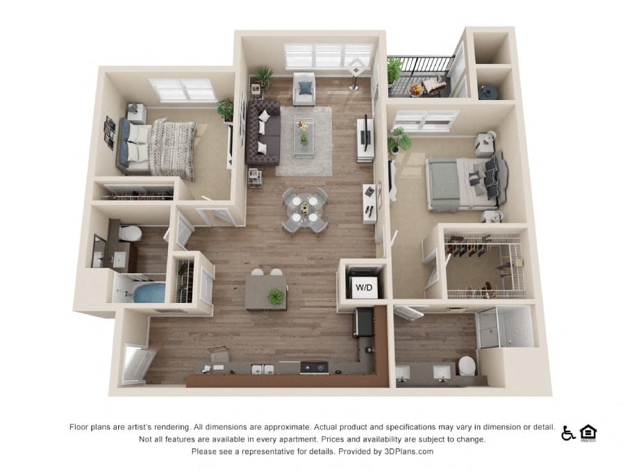 1114 Crest floor plan