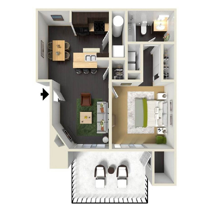 A1 floor plan