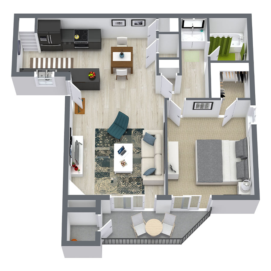 Monet floor plan