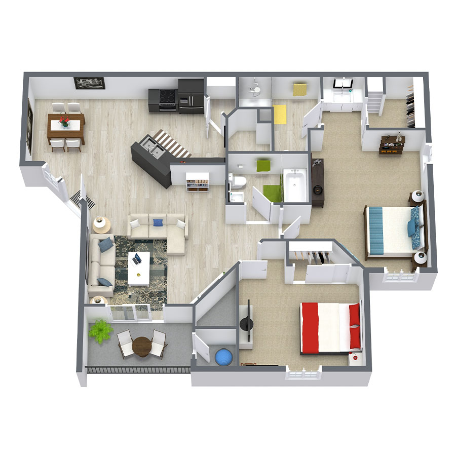 Chalet floor plan