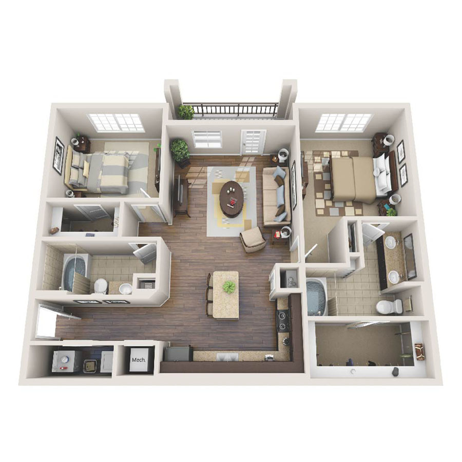 B1 floor plan
