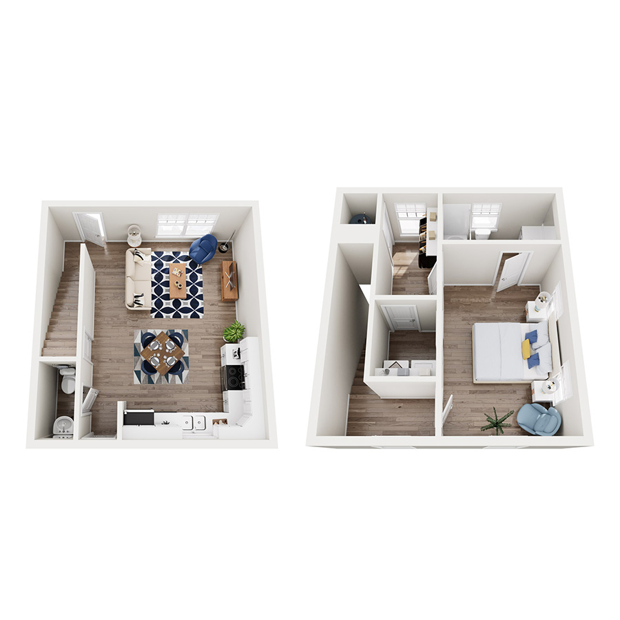 Hickory floor plan