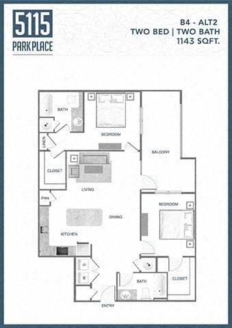 B4M floor plan