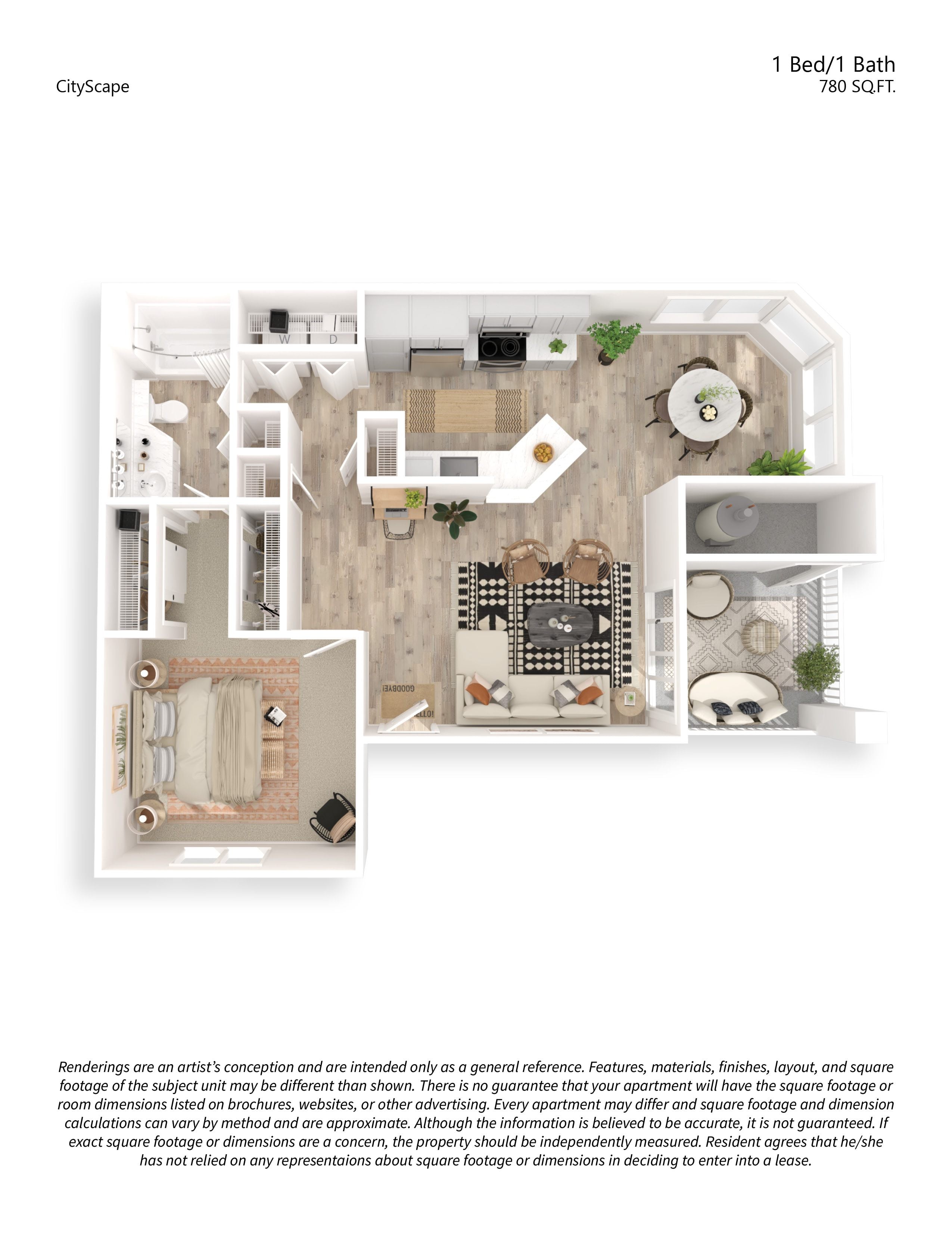A2 floor plan