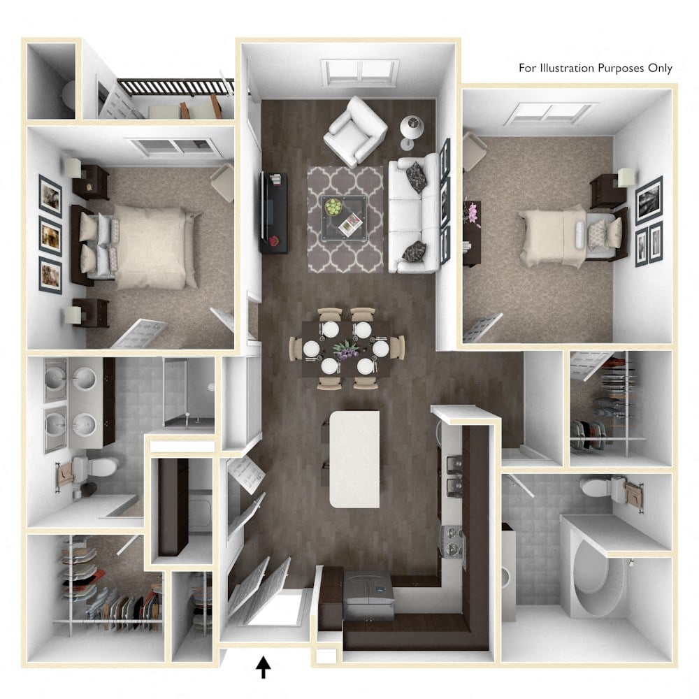 B5 2x2 floor plan
