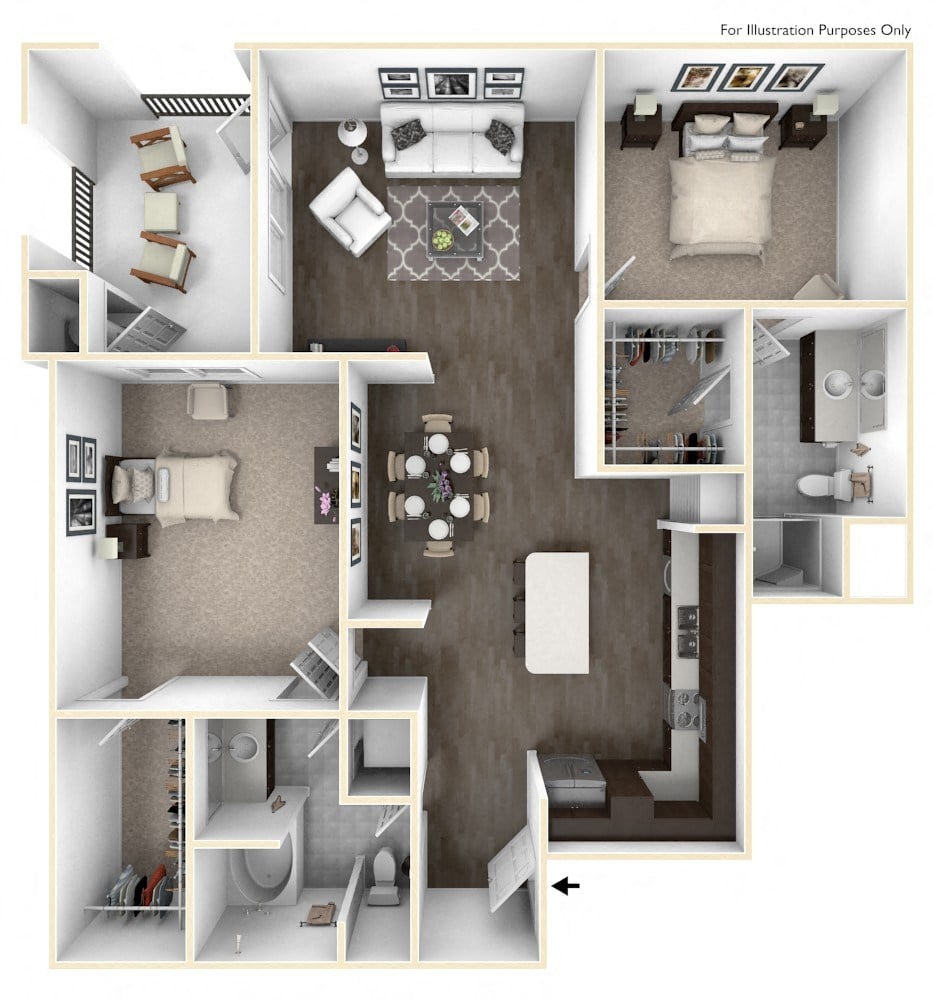 B8 2x2 floor plan
