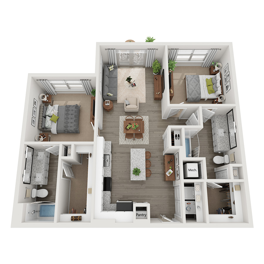 B1 floor plan