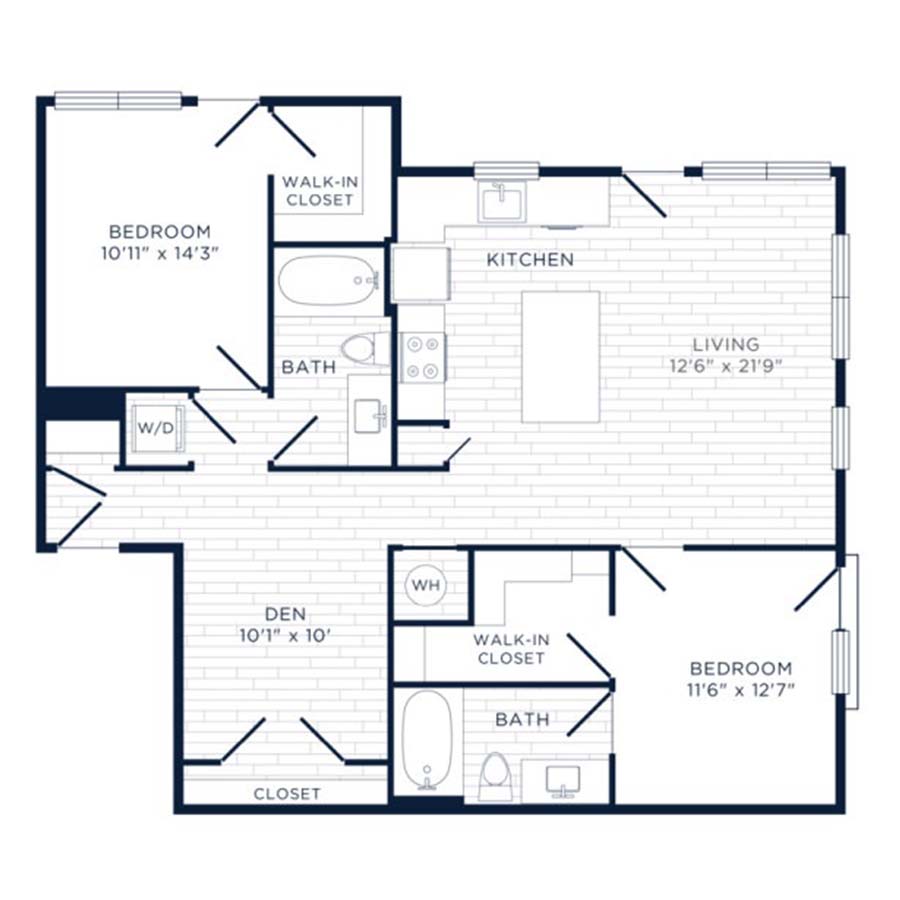 2C floor plan