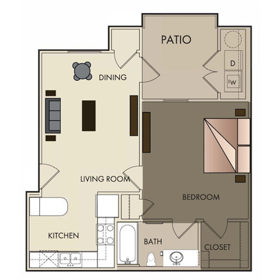 A1 floor plan