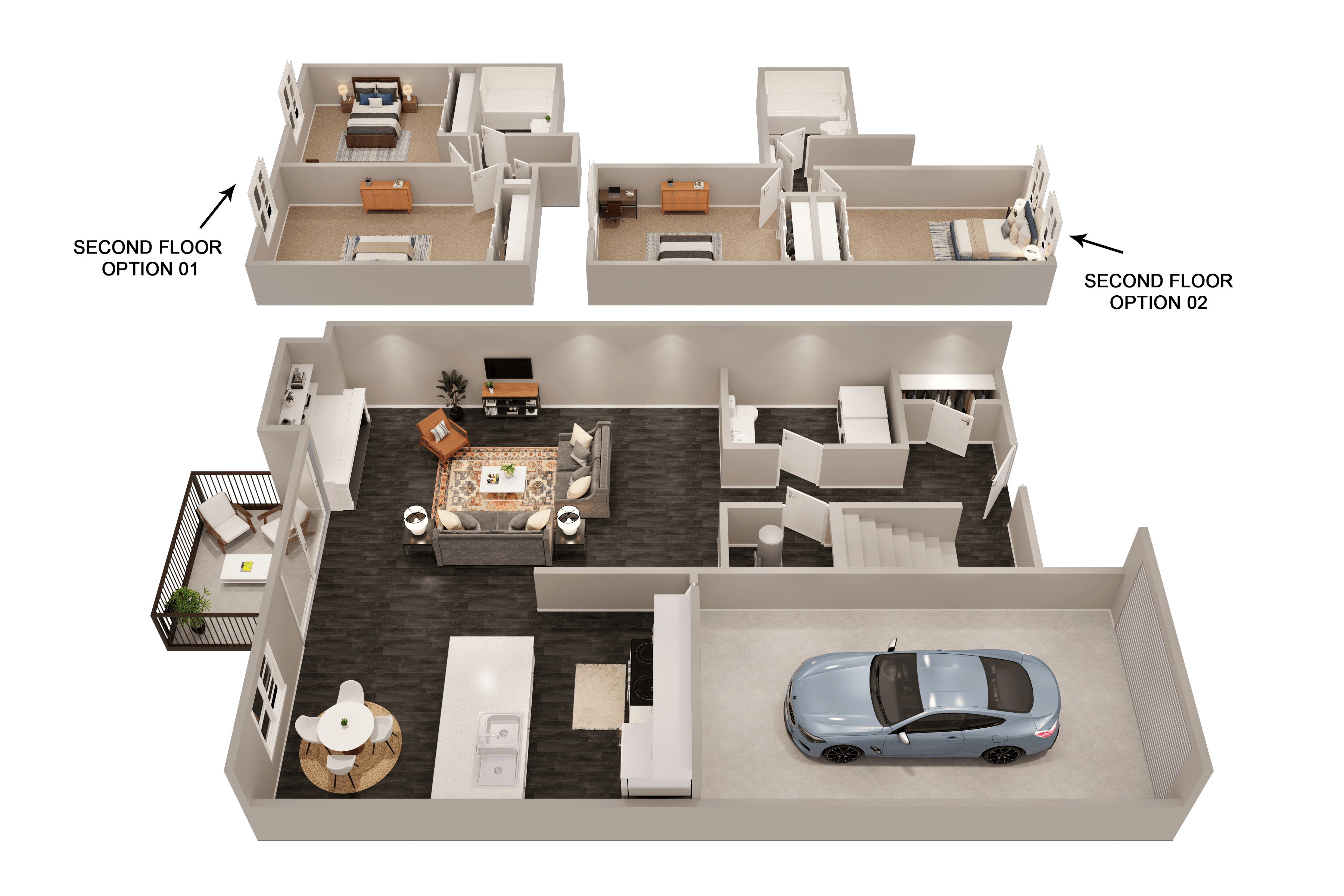 Devin Townhome floor plan