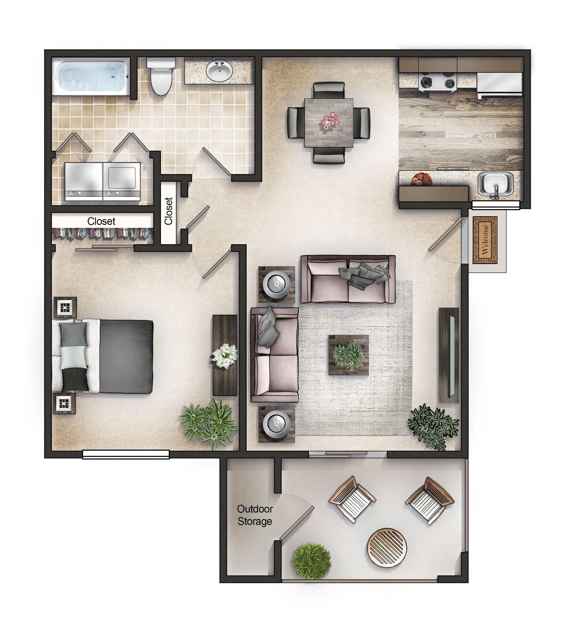 A1.1 floor plan