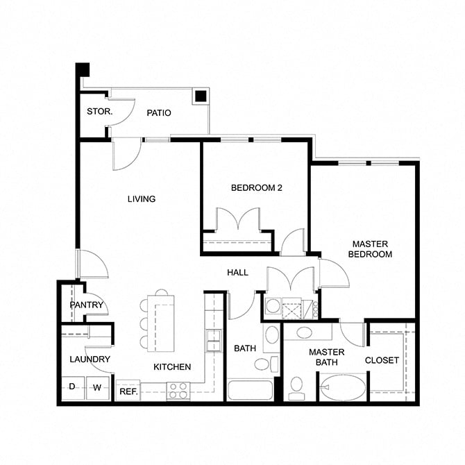 Skypark floor plan