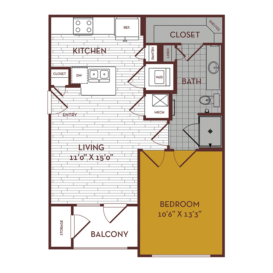 A1 floor plan