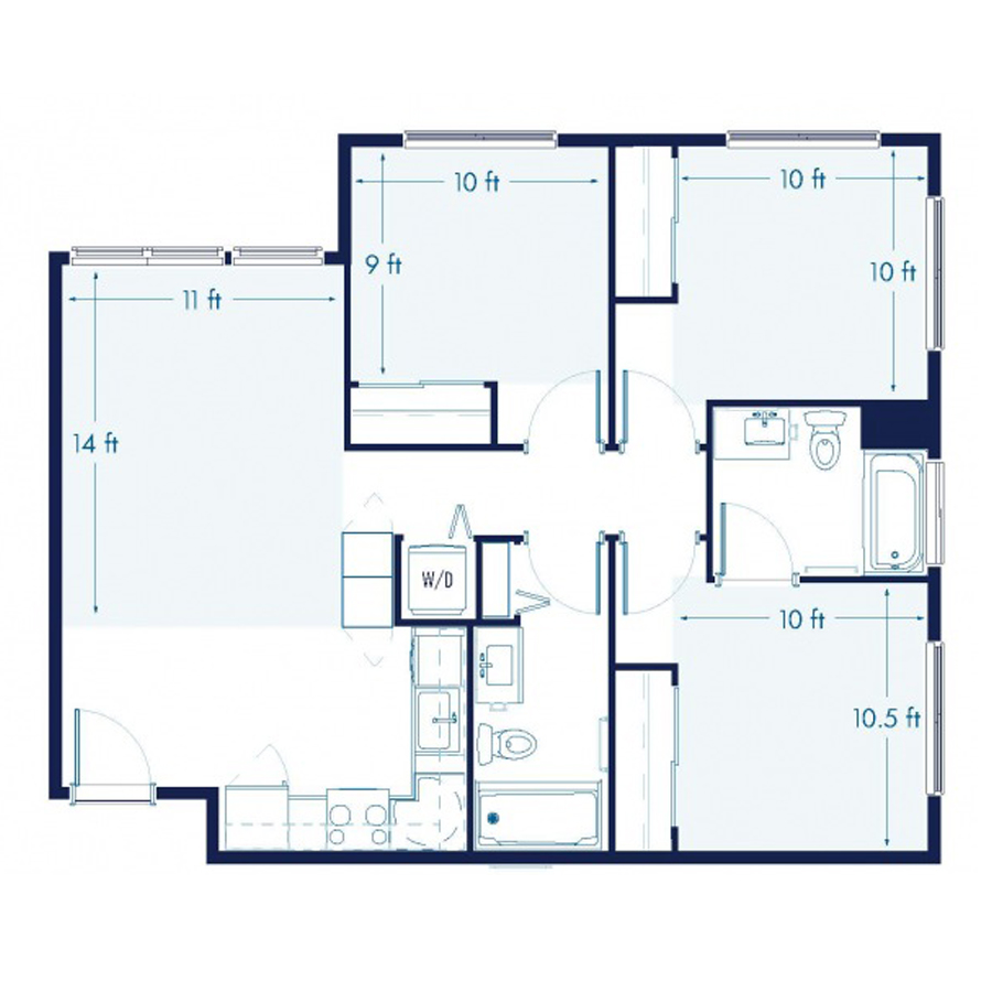 Hinalea floor plan