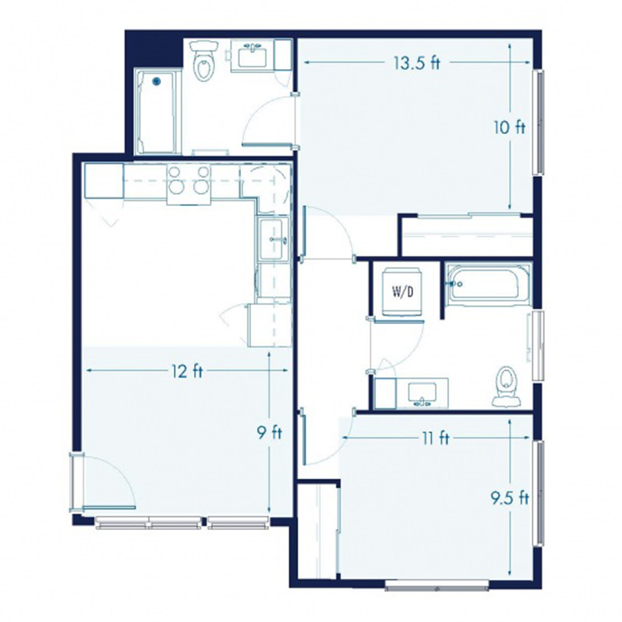 Weke floor plan
