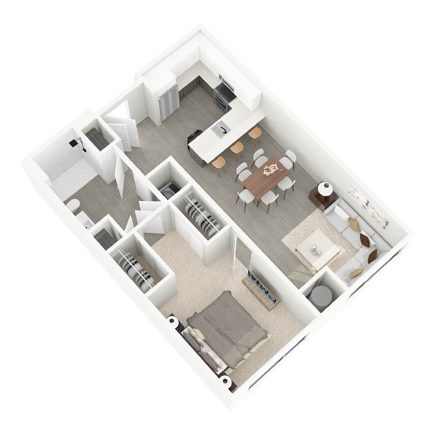 C floor plan