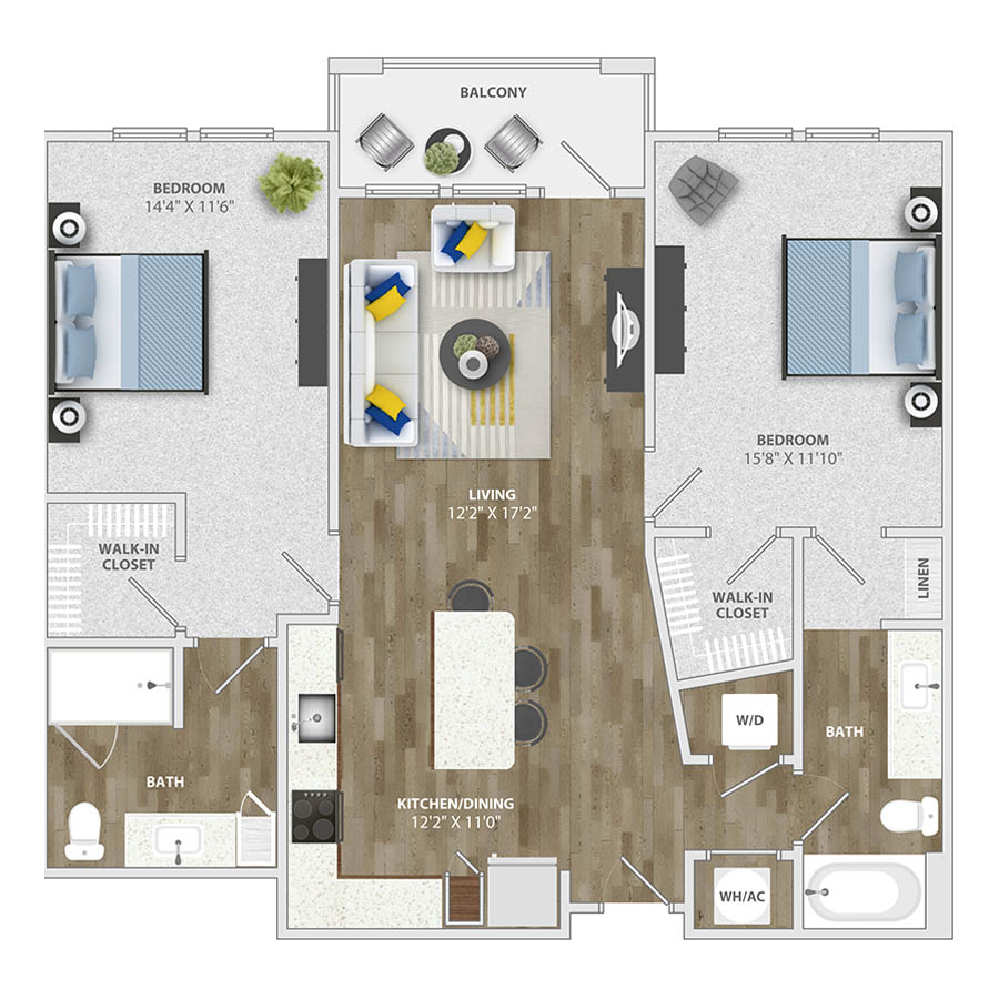 B2 floor plan