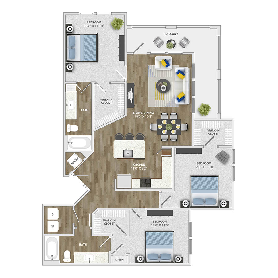 C1 floor plan