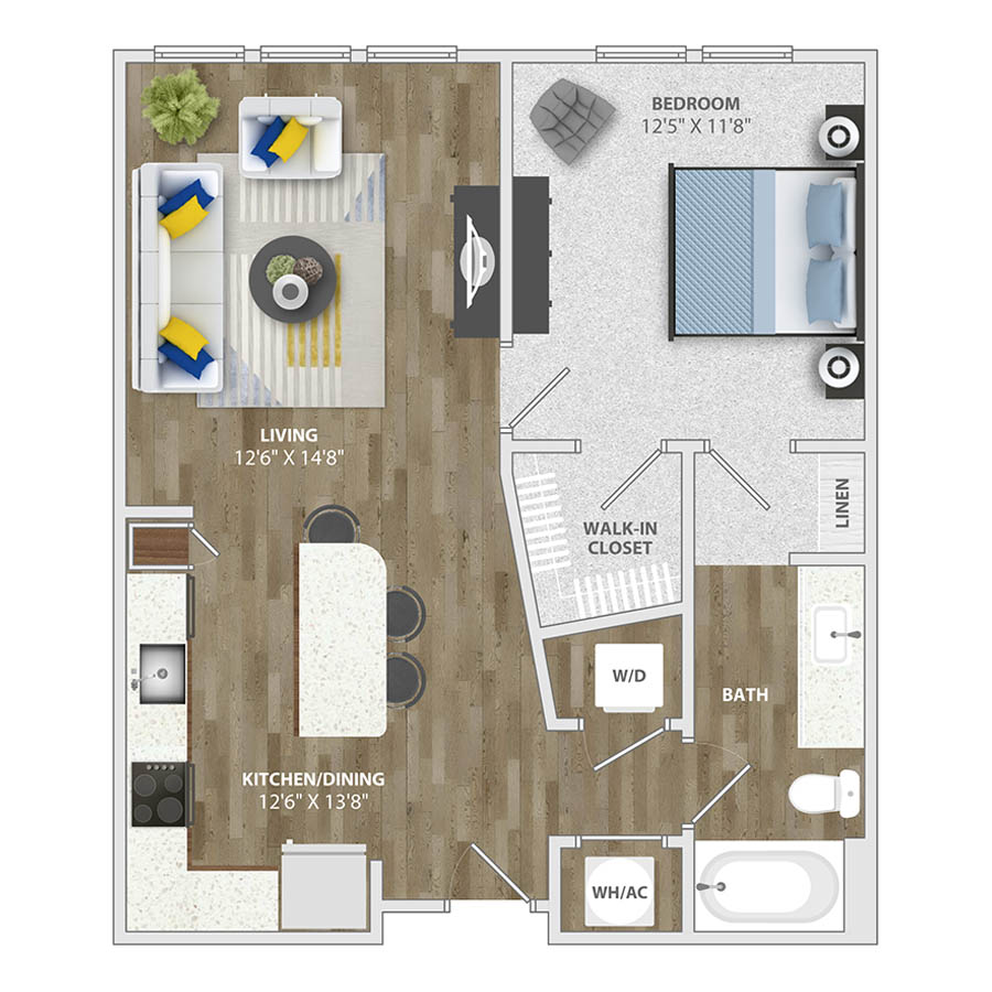 A2 floor plan