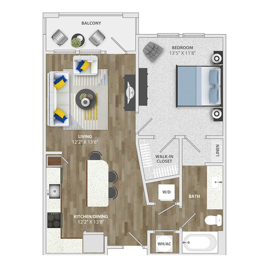 A1 floor plan