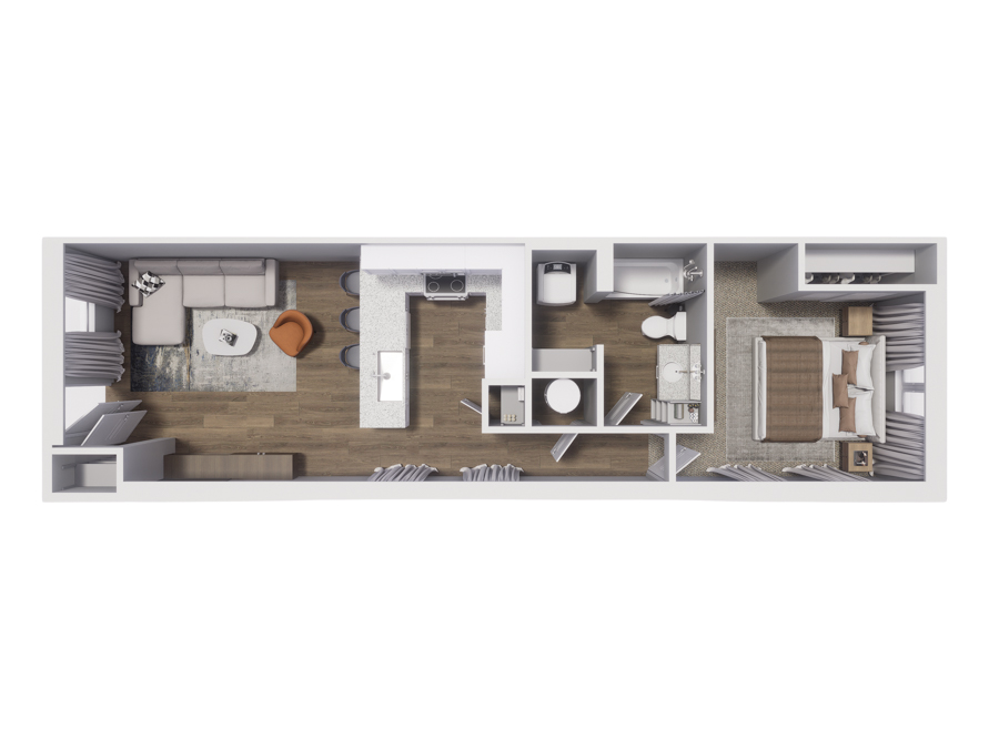 A1 floor plan