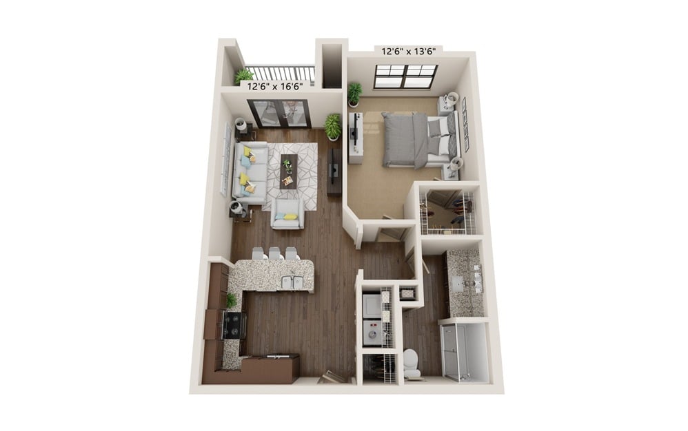 A1 floor plan