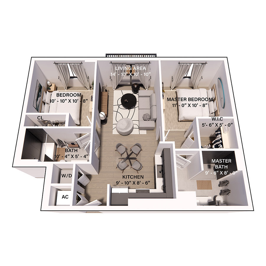 B3-P floor plan