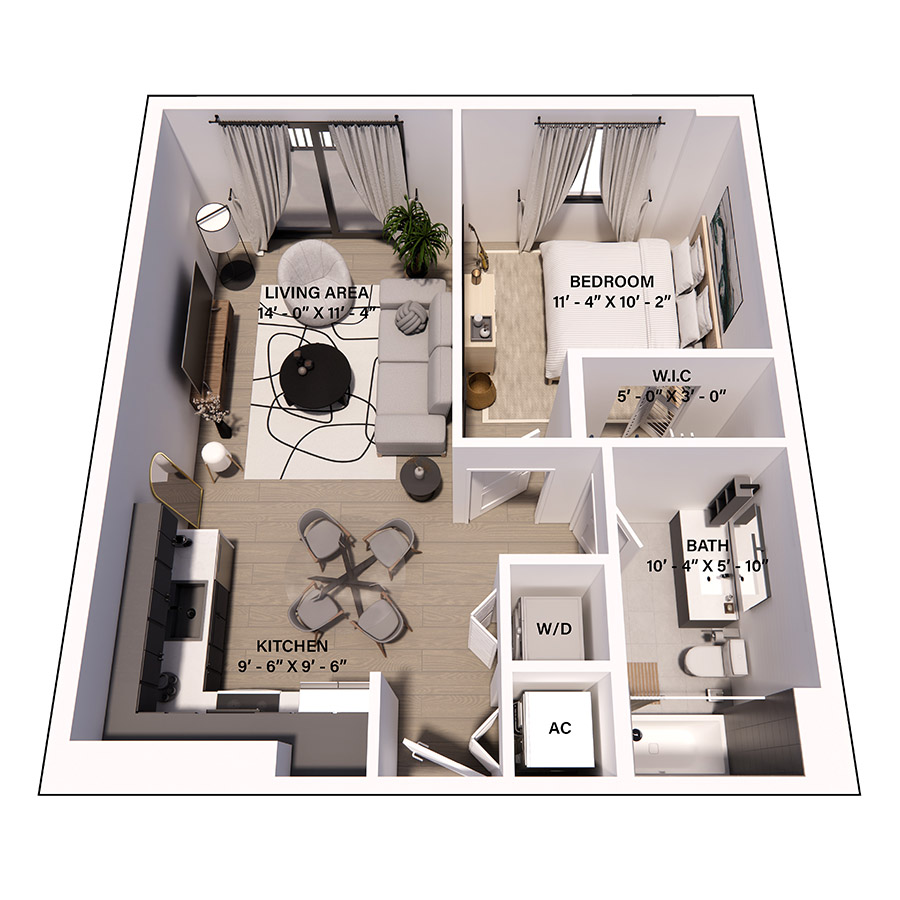 A5-P floor plan
