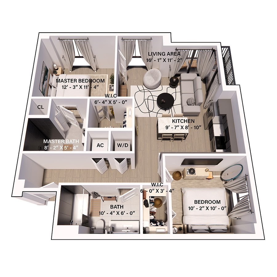 B10-P floor plan