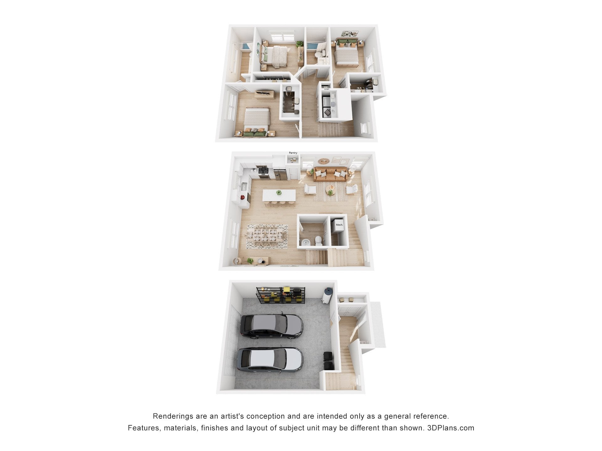 The Bell floor plan