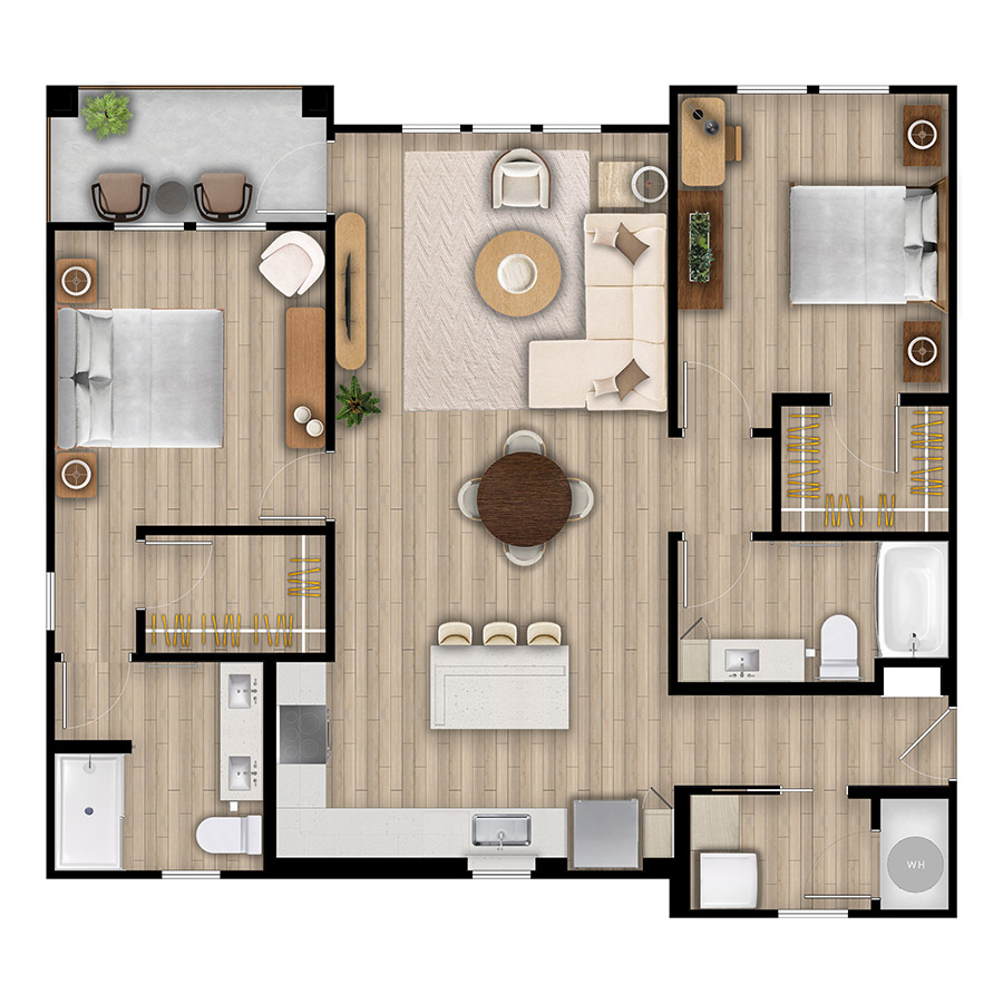 B4 floor plan