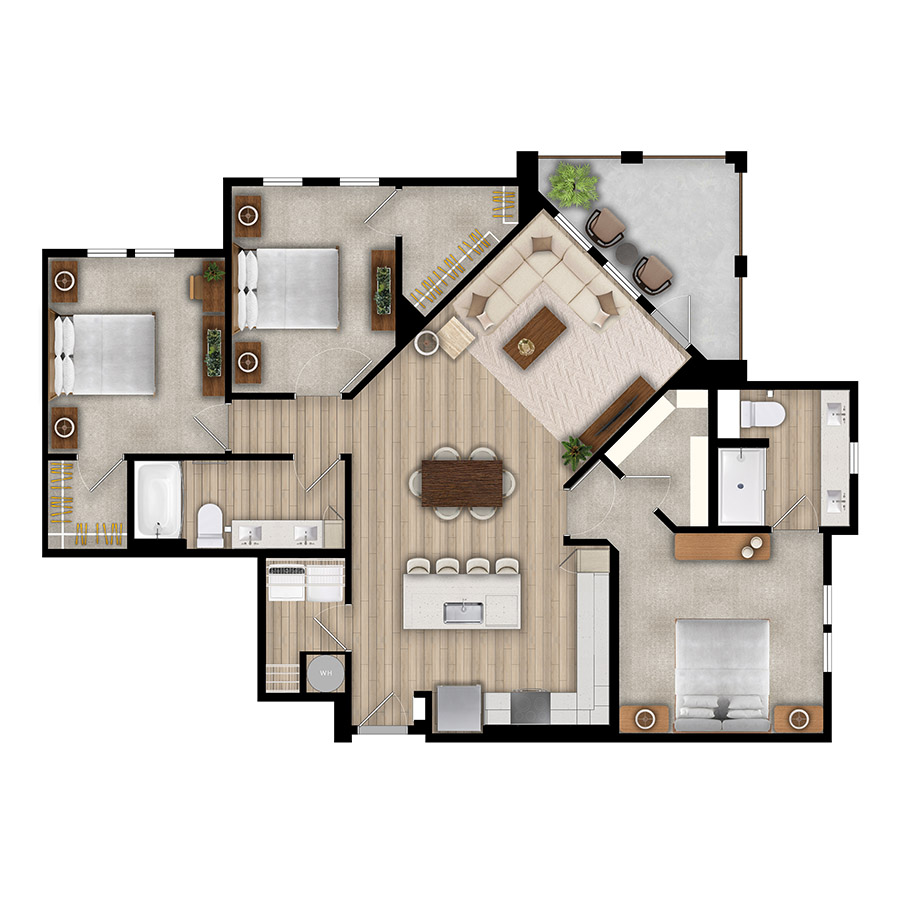 C1 floor plan