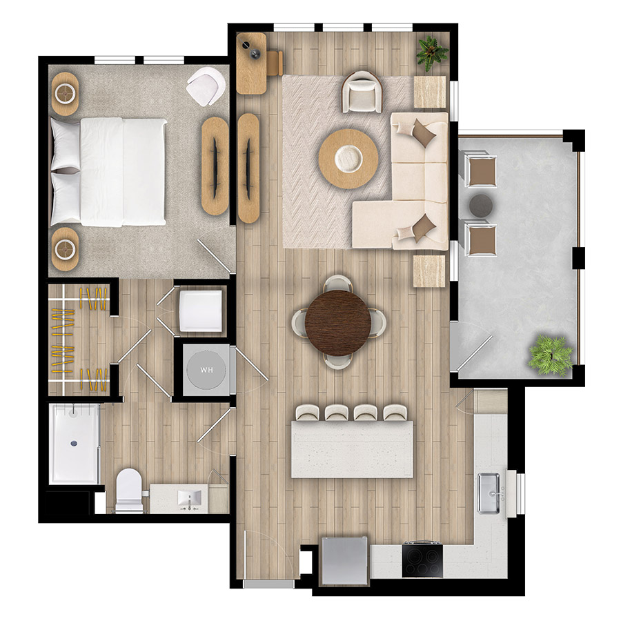 A4 floor plan