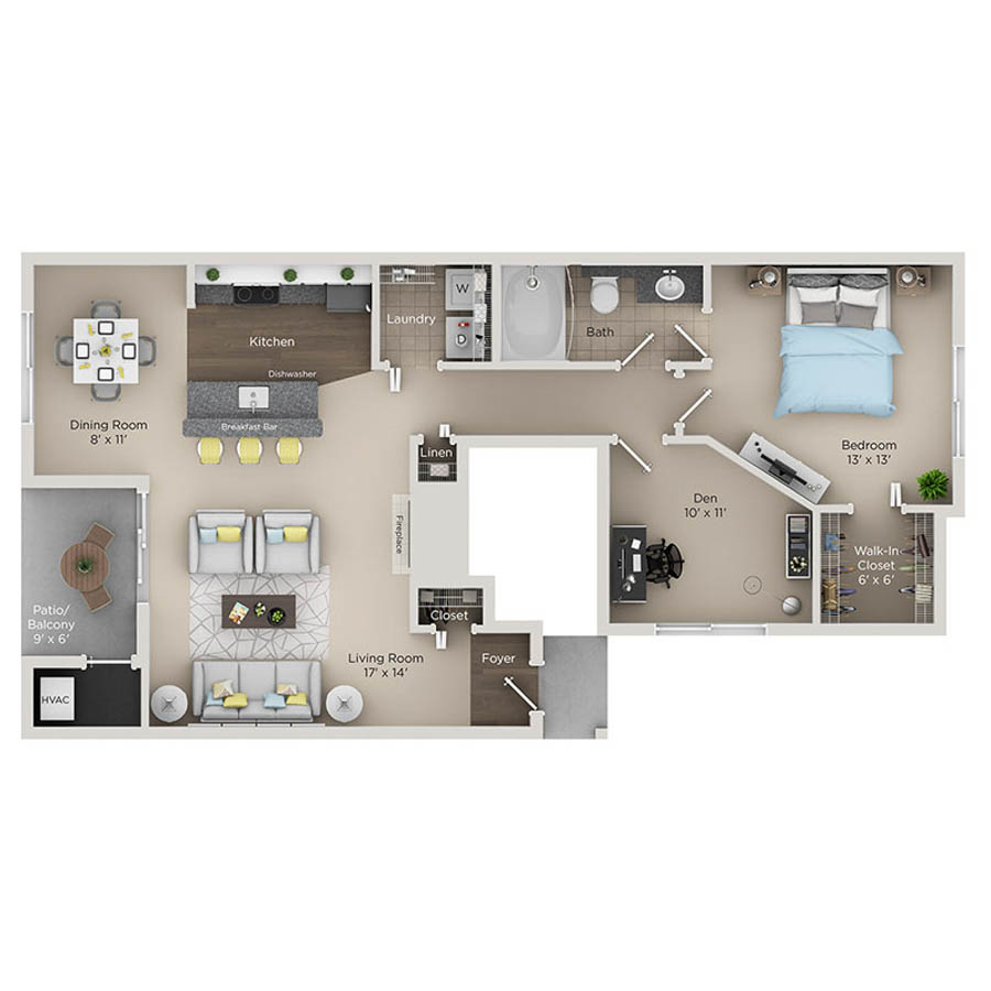 A2 floor plan
