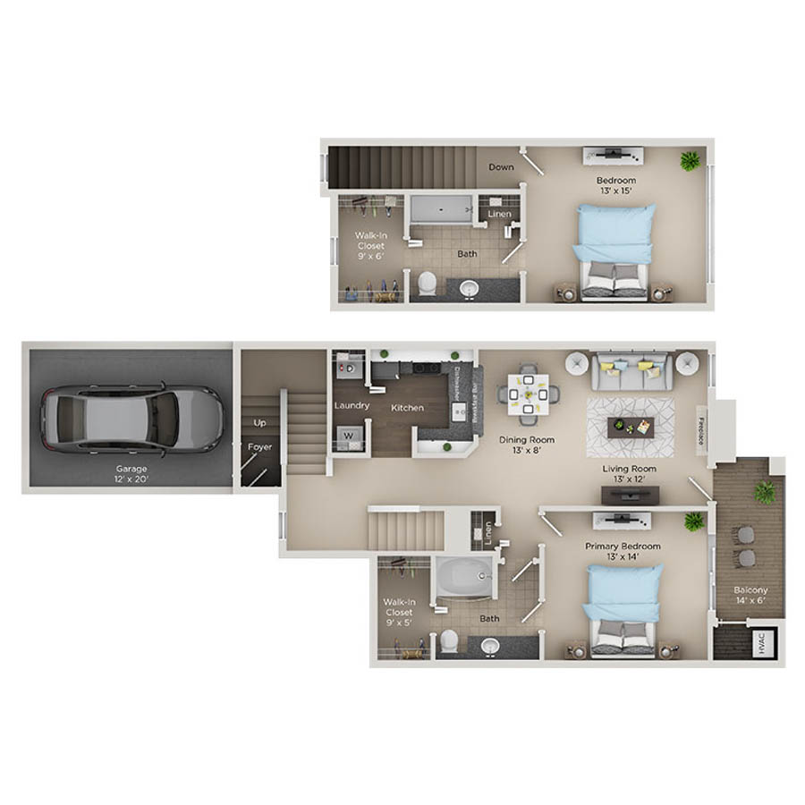 B3R floor plan