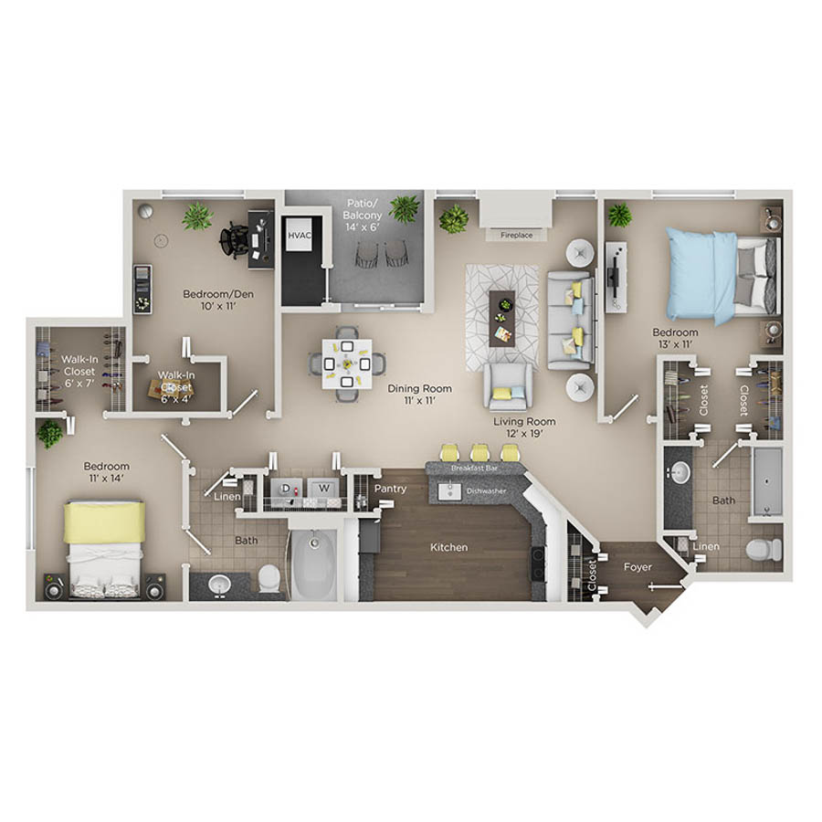 C1R floor plan
