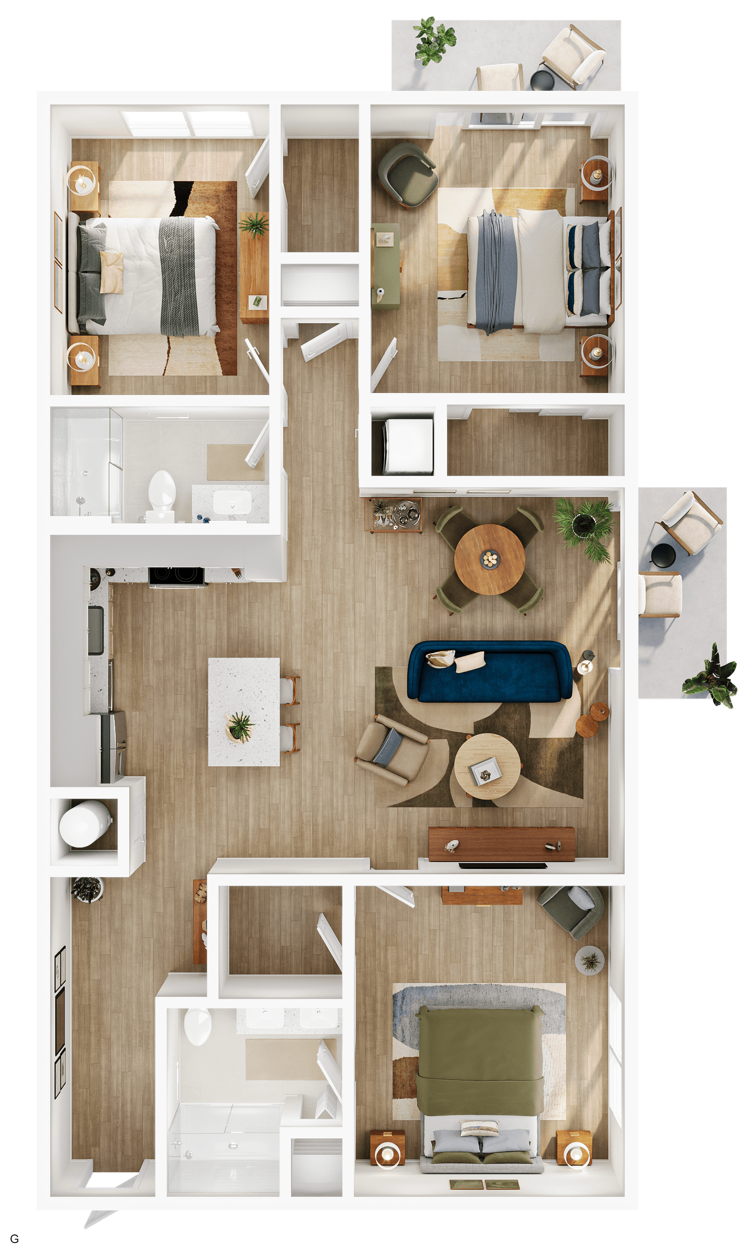 G floor plan