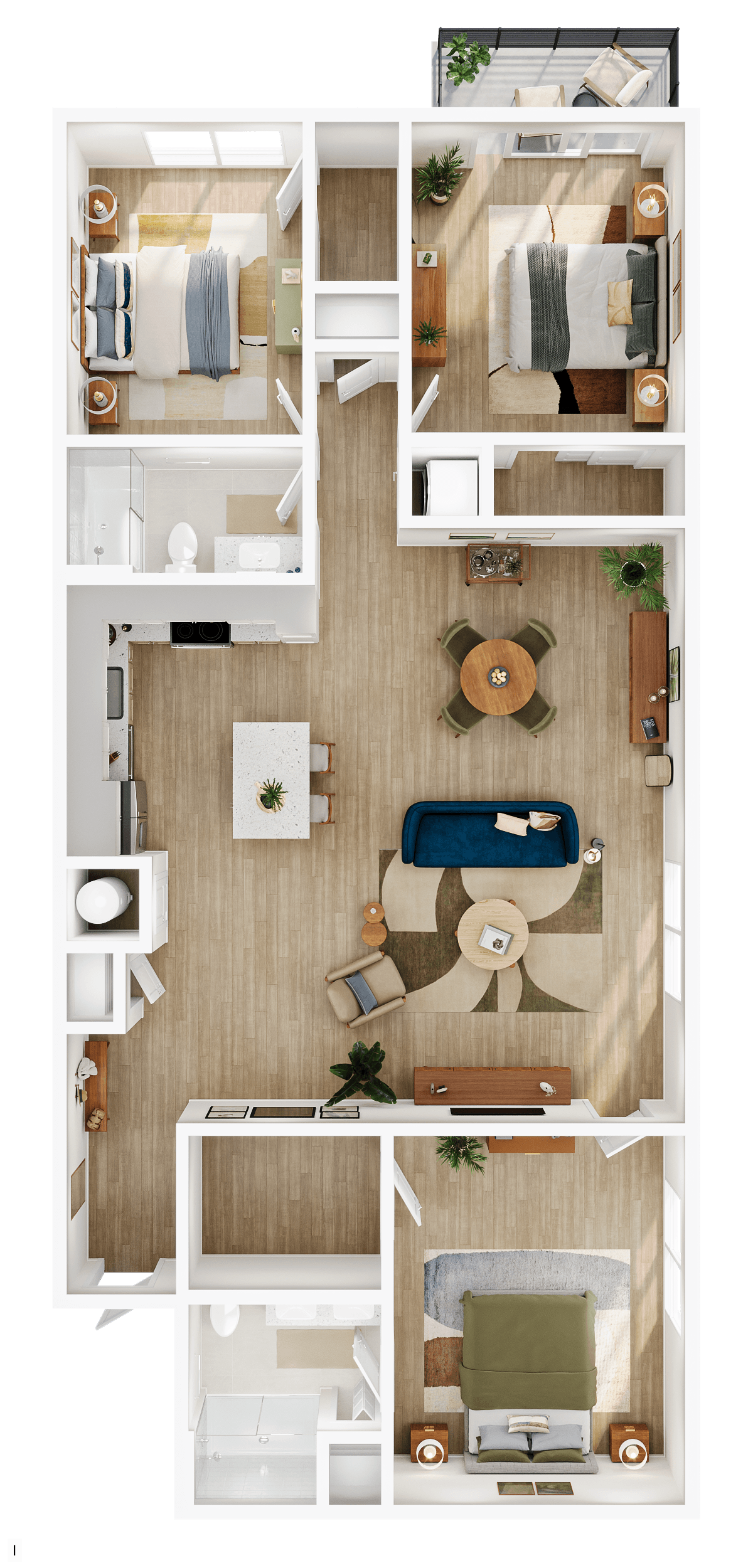 I floor plan