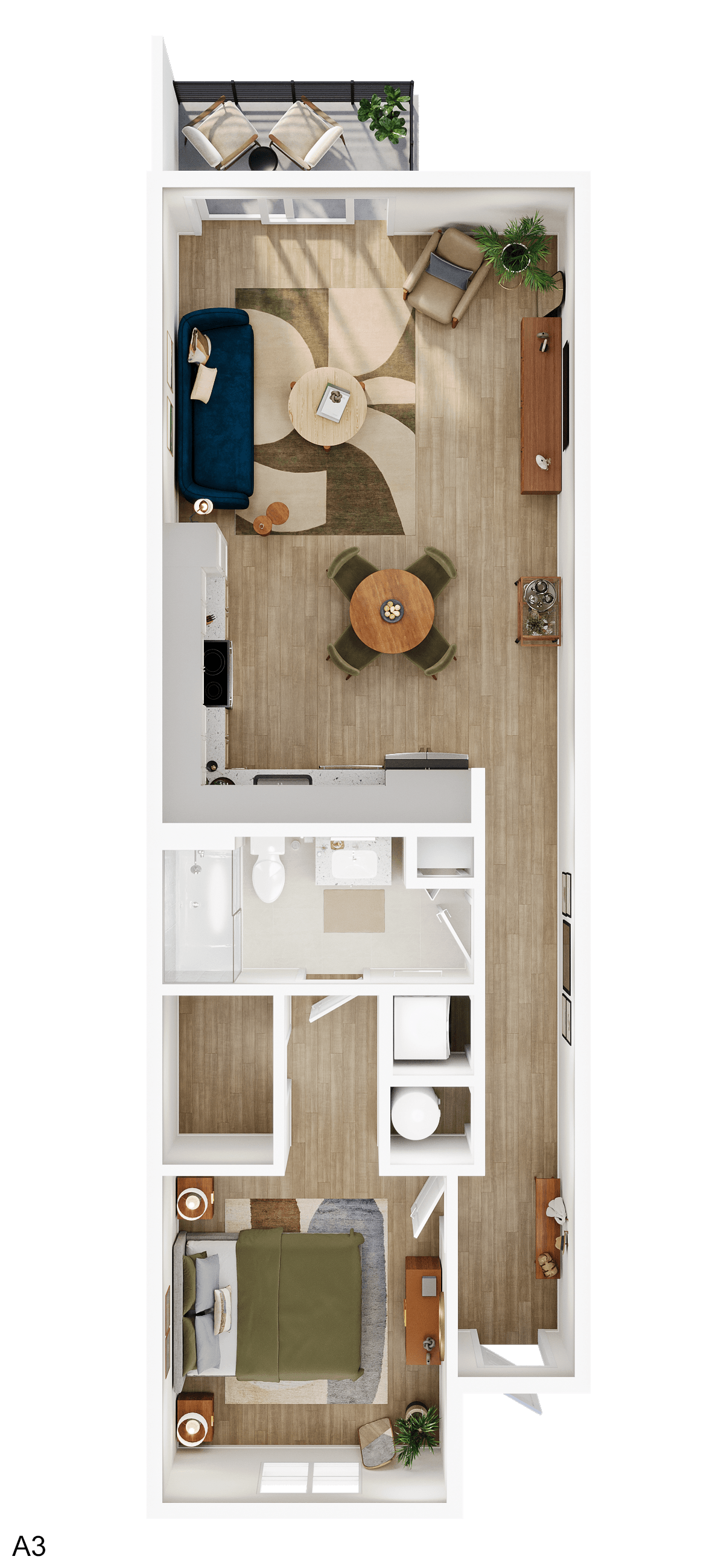 A3 floor plan